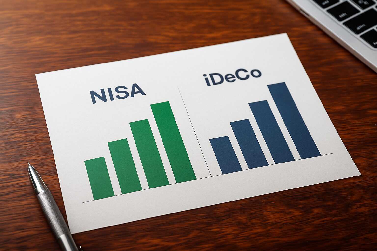 iDeCoとNISAの違いを徹底比較｜どっちが得？初心者にもわかる制度の選び方