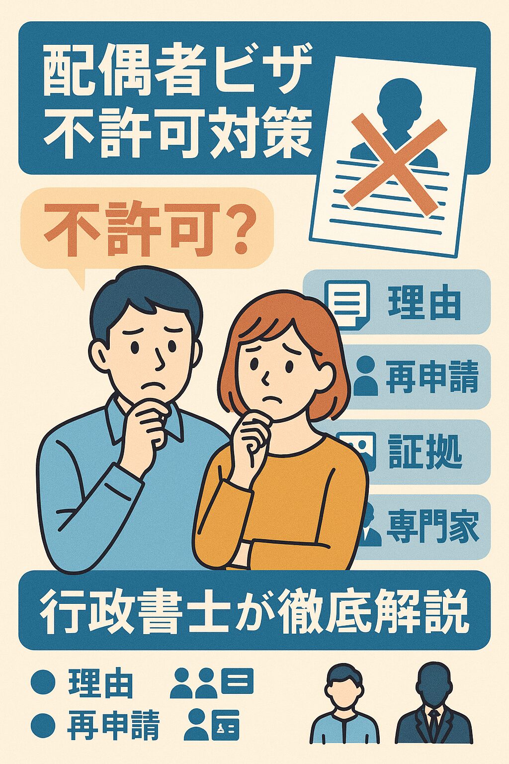 「なぜ不許可？」「どうすれば許可？」を徹底解説【行政書士が実例で解説】